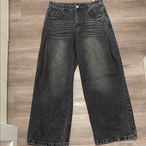 High Rise Black Jeans